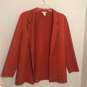||H&M BURNT ORANGE BLAZER||